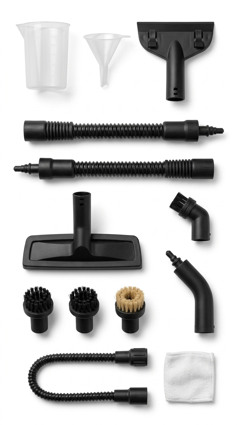 12 Nozzle attachments